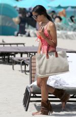 SHARON FONSECA in Bikini on the Beach in Miami 06/19/2018
