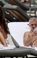 SHARON FONSECA in Bikini on the Beach in Miami 06/19/2018