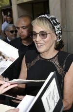 SHARON STONE Arrives at Paris Art and Movie Awards Ceremony 06/25/2018