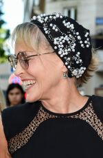 SHARON STONE Arrives at Paris Art and Movie Awards Ceremony 06/25/2018