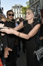 SHARON STONE Arrives at Paris Art and Movie Awards Ceremony 06/25/2018