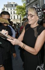 SHARON STONE Arrives at Paris Art and Movie Awards Ceremony 06/25/2018