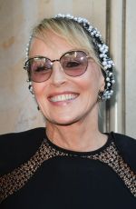 SHARON STONE Arrives at Paris Art and Movie Awards Ceremony 06/25/2018