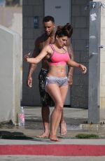 SHAWNA CRAIG Workout at Muscle Beach in Venice Beach 06/13/2018