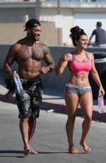 SHAWNA CRAIG Workout at Muscle Beach in Venice Beach 06/13/2018