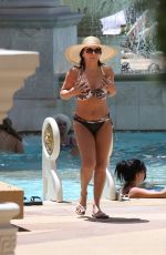 SHIRLEY BALLAS in Bikini at a Pool in Las Vegas 06/16/2018
