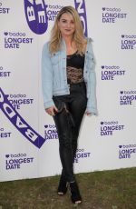 SIAN WELBY at Badoo’s Longest Date Celebrating Real Life Dates on Longest Day of the Year in London 06/21/2018