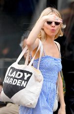 SIENNA MILLER Out and About in New York 06/08/2018