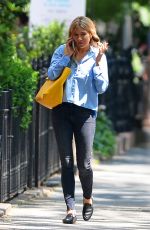 SIENNA MILLER Out in New York 06/08/2018