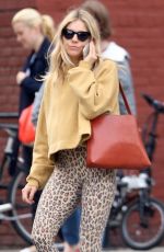 SIENNA MILLER Out in New York 06/11/2018