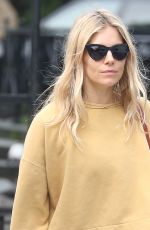 SIENNA MILLER Out in New York 06/11/2018