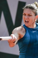 SIMONA HALEP at 2018 French Open Tennis Tournament 06/02/2018