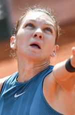 SIMONA HALEP at 2018 French Open Tennis Tournament 06/02/2018