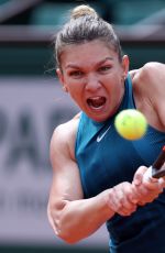 SIMONA HALEP at 2018 French Open Tennis Tournament 06/04/2018