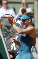 SIMONA HALEP at 2018 French Open Tennis Tournament 06/07/2018