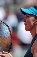 SIMONA HALEP at 2018 French Open Tennis Tournament 06/07/2018