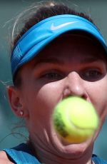 SIMONA HALEP at 2018 French Open Tennis Tournament 06/07/2018