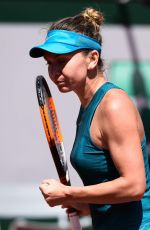 SIMONA HALEP at 2018 French Open Tennis Tournament 06/07/2018