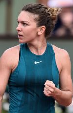 SIMONA HALEP at French Open Tennis Tournament 2018 in Paris 05/31/2018