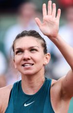 SIMONA HALEP at French Open Tennis Tournament 2018 in Paris 05/31/2018