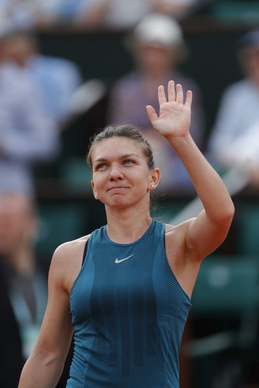 SIMONA HALEP at French Open Tennis Tournament 2018 in Paris 05/31/2018