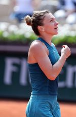 SIMONA HALEP at French Open Tennis Tournament 2018 in Paris 06/06/2018