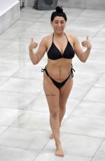 SIMONE REED in Bikini at a Pool in Alicante 06/13/2018