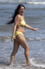 SIMONE REED in Bikini on the Beach in England 06/27/2018