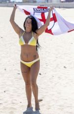 SIMONE REED in Bikini on the Beach in England 06/27/2018