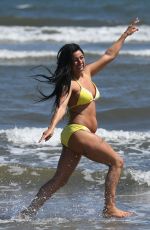 SIMONE REED in Bikini on the Beach in England 06/27/2018