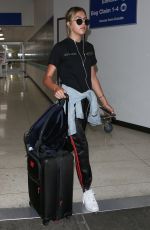 SISTINE ROSE STALLONE at LAX Airport in Los Angeles 06/12/2018