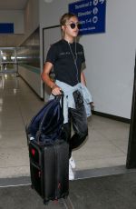 SISTINE ROSE STALLONE at LAX Airport in Los Angeles 06/12/2018