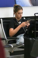 SISTINE ROSE STALLONE at LAX Airport in Los Angeles 06/12/2018