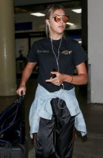 SISTINE ROSE STALLONE at LAX Airport in Los Angeles 06/12/2018