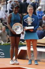 SLOANE STEPHENS at 2018 French Open Final in Paris 06/08/2018