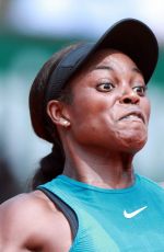 SLOANE STEPHENS at 2018 French Open Final in Paris 06/08/2018