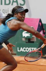 SLOANE STEPHENS at 2018 French Open Final in Paris 06/08/2018