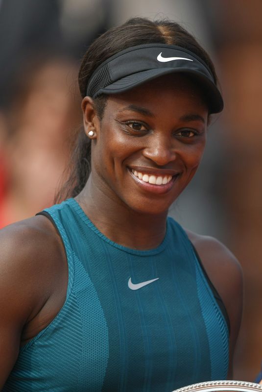 SLOANE STEPHENS at 2018 French Open Final in Paris 06/08/2018
