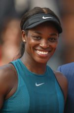 SLOANE STEPHENS at 2018 French Open Final in Paris 06/08/2018