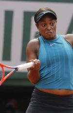 SLOANE STEPHENS at 2018 French Open Final in Paris 06/08/2018