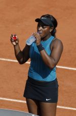 SLOANE STEPHENS at 2018 French Open Tennis Tournament 06/07/2018