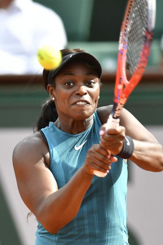 SLOANE STEPHENS at 2018 French Open Tennis Tournament 06/07/2018