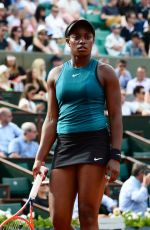 SLOANE STEPHENS at 2018 French Open Tennis Tournament 06/07/2018