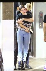 SONIA BEN AMMAR and Anwar Hadid Out in West Hollywood 06/19/2018