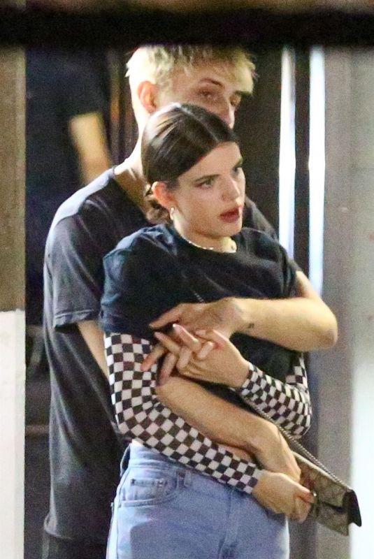 SONIA BEN AMMAR and Anwar Hadid Out in West Hollywood 06/19/2018