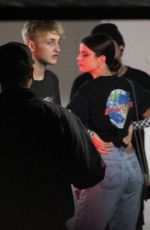SONIA BEN AMMAR and Anwar Hadid Out in West Hollywood 06/19/2018