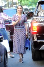 SOPHIA BUSH Leaves The Chew in New York 06/14/2018