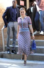 SOPHIA BUSH Leaves The Chew in New York 06/14/2018