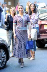 SOPHIA BUSH Leaves The Chew in New York 06/14/2018