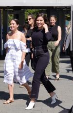 SOPHIA BUSH on the Set of Extra in Los Angeles 06/04/2018